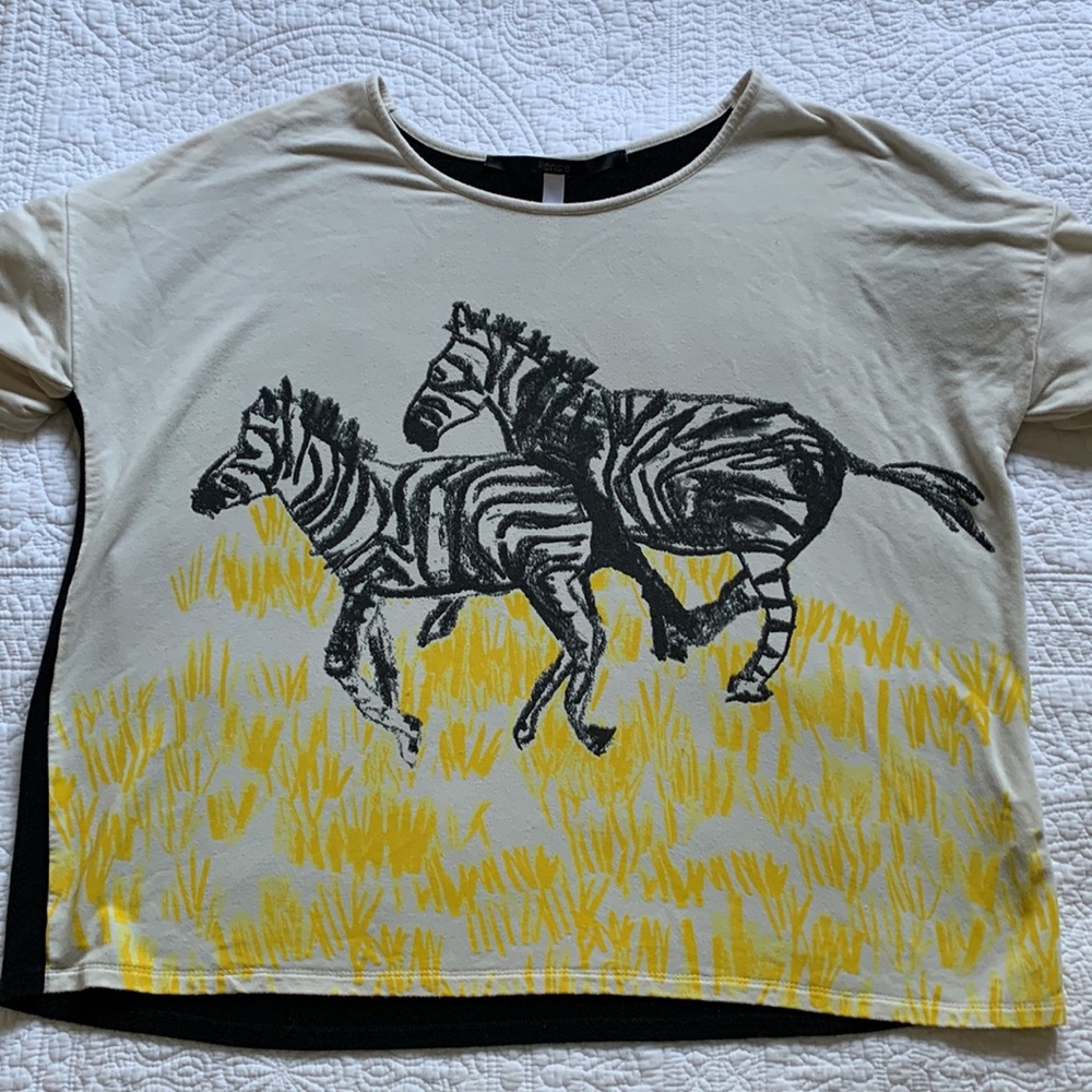 Kensie Zebra Safari T-Shirt